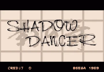 Shadow Dancer (US) screen shot title